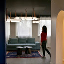 Ljojo Minimalist Marble Pendant Light for Living & Dining Room