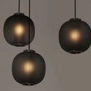 Ljojo Modern Glass Pendant Light Dining Room Chandelier Indoor Hanging Fixture