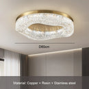 Luxurious Golden-gloss Chandelier for Dining Room, by Ljojo