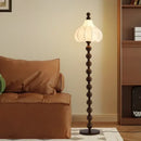 Ljojo Luxury Floor Lamp: American Retro Art LED Standing Light for Living Room