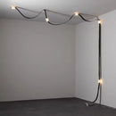 Ljojo Marble Designer Belt Pendant Light: Dimmable Luxury Chandelier