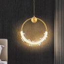Ljojo Light Luxury Bedroom Small Chandelier Modern Creative Hanging Lamp