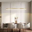 Ljojo Minimalism Line LED Pendant Light for Living Room, Dining Room, Bedroom