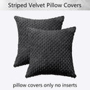 Ljojo 18x18 Corduroy Throw Pillows for Sofa, Bed & Living Room