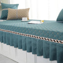 Ljojo Linen Quilted Bay Window Mat - Sofa Cushion & Kang Mat 2025