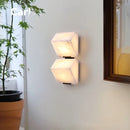 Modern French Retro Marble Wall Lamp for Living Room Atmosphere by Ljojo
