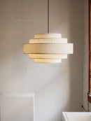 Nordic Minimalist Fabric Pendant Light Chandelier for Home Decor by Ljojo