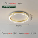 Ljojo LED Ceiling Light: Modern, Eye Protection for Living Room and Bedroom