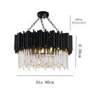 Ljojo Luxury Crystal Chandelier for Elegant Home Decor