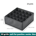 Ljojo™ Wardrobe Organizer for Underwear, Socks, Pants, Bras, Clothes - Drawer Storage Box