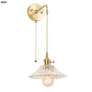 Ljojo Minimalist LED Wall Lamp with Pull Chain Switch