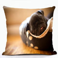 French Bulldog & Pug Dog Pillowcase by Ljojo - Decorative Animal Polyester Cushion Cover