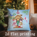 Cute Animal & Santa Pillows Pattern Cushion Cover for Ljojo - Sofa, Bedroom, Car