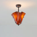 French Retro Glass Pendant Light | Modern Creative Chandelier for Dining Room Bedroom Living Room by Ljojo