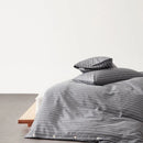 100% Cotton Striped Print Duvet Cover Set with Pillowcase - Ljojo Brand