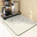 Easter Rabbit Print Kitchen Drying Mat Set by Ljojo