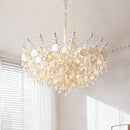 French Medieval Style Blue Crystal Chandelier Pendant Light for Luxury Living Spaces by Ljojo