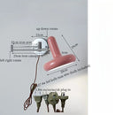 Ljojo Milky Green LED Wall Sconce - Modern Nordic Iron Art Lamp
