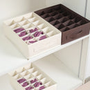 Ljojo™ Socks Underwear Organizer: Washable Drawer Storage Box for Lingerie, Bras, Socks, Leggings