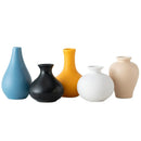 Ljojo™ Handmade Terracotta Ceramic Vases Set of 5 - Home Decor & Christmas Centerpiece