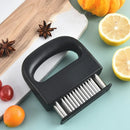 Ljojo Meat Tenderizer with Ultra Sharp Stainless Steel Blades