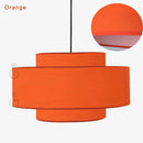 Japanese Style Fabric LED Pendant Light for Living Room by Ljojo