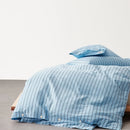 100% Cotton Striped Print Duvet Cover Set with Pillowcase - Ljojo Brand