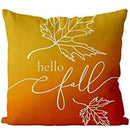 Ljojo Maple Leaf Autumn Pillowcase 35X35cm - Farmhouse Home Decor