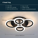 Modern LED Dimmable Ceiling Light Fixture for Living Dining Bedroom by Ljojo