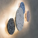 Modern Nordic LED Wall Lamp Terrazzo Chandelier for Living Room by Ljojo