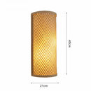 Bamboo Wall Light Sconce by Ljojo - Southeast Asia Style LED Fixture