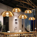 Handwoven Rattan Petal Pendant Light - Zen LED Chandelier for Boho Home Decor by Ljojo