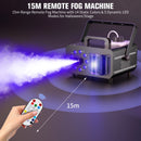 Ljojo™ 1200W RGB LED Fog Machine with Magic Ball Effect Lights