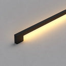 Ljojo Minimalist Black Strip Wall Lamp for Bedrooms and Living Rooms