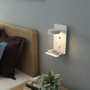 LED Wall Light with USB Charging - Ljojo Bedroom Reading Lamp