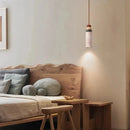 Led Pendant Light Yellow Cave Stone Wabi Sabi Style Ceiling Lamp - Ljojo