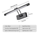 LED Rechargeable Wall Sconce Dimmable Rotating for Living Room Bedroom - Ljojo