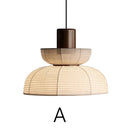 Japanese Wabi Sabi Pendant Lights: Lovely Cloth Bowl LED Lamps for Home Decor by Ljojo