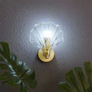 LED Wall Lamps Shell Glass Art Nordic Sconces by Ljojo for Modern Home Decor