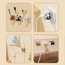 Ljojo Cable Organizer Clips Holder for Desk Cord Management