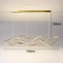 Ljojo Light Luxury Chandelier for Villa High Ceiling Living Room