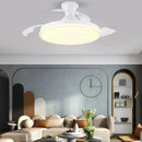Ljojo Silent Ceiling Fan with Lights for Master Bedroom | Home Decor Chandelier | 110V 220V