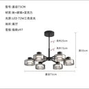 Nordic Glass Pendant Light for Modern Living Room - Ljojo