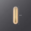 Ljojo Marble Wall Lamp Luxury Art Hotel Copper Bedside Indoor Lighting