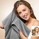Ljojo Microfiber Hair Towel: Quick-drying, Absorbent Cap for Women