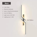 LED Wall Lamp Modern Long Bar Light Home Decor Living Room Bedroom Minimalist Scone Ljojo