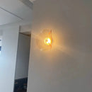 Nordic Luxury Glass Wall Lamps Round Minimalist for Living Room - Ljojo