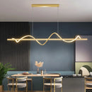 Ljojo LED Chandeliers: Modern Minimalist Dining Kitchen Pendant Lighting