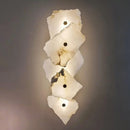 Ljojo Marble Wall Lamp: Modern Stone Light for Living Room and Hallway