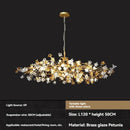 Copper ceiling lamp, crystal bedroom lamp, grand dining chandelier - Ljojo brand